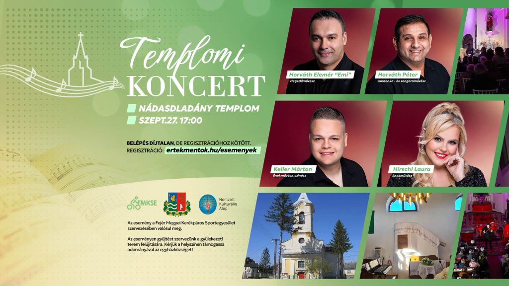 Templomi Koncert – Nádasdladány